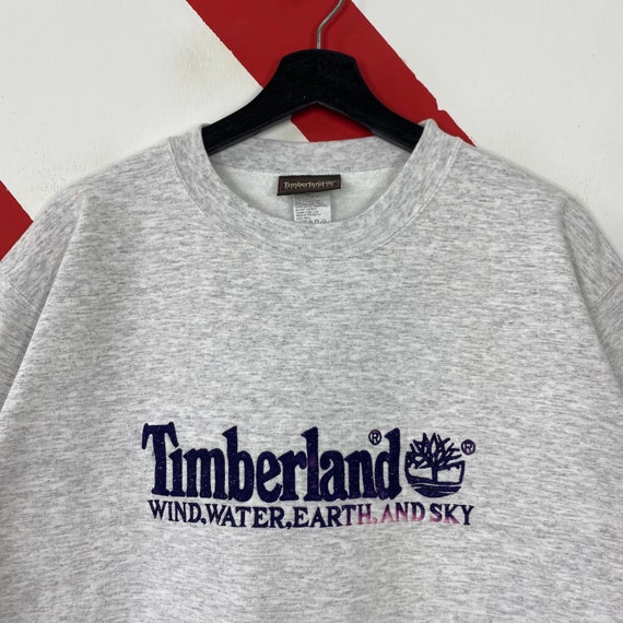 Vintage 90s Timberland Sweatshirt Timberland Crew… - image 3