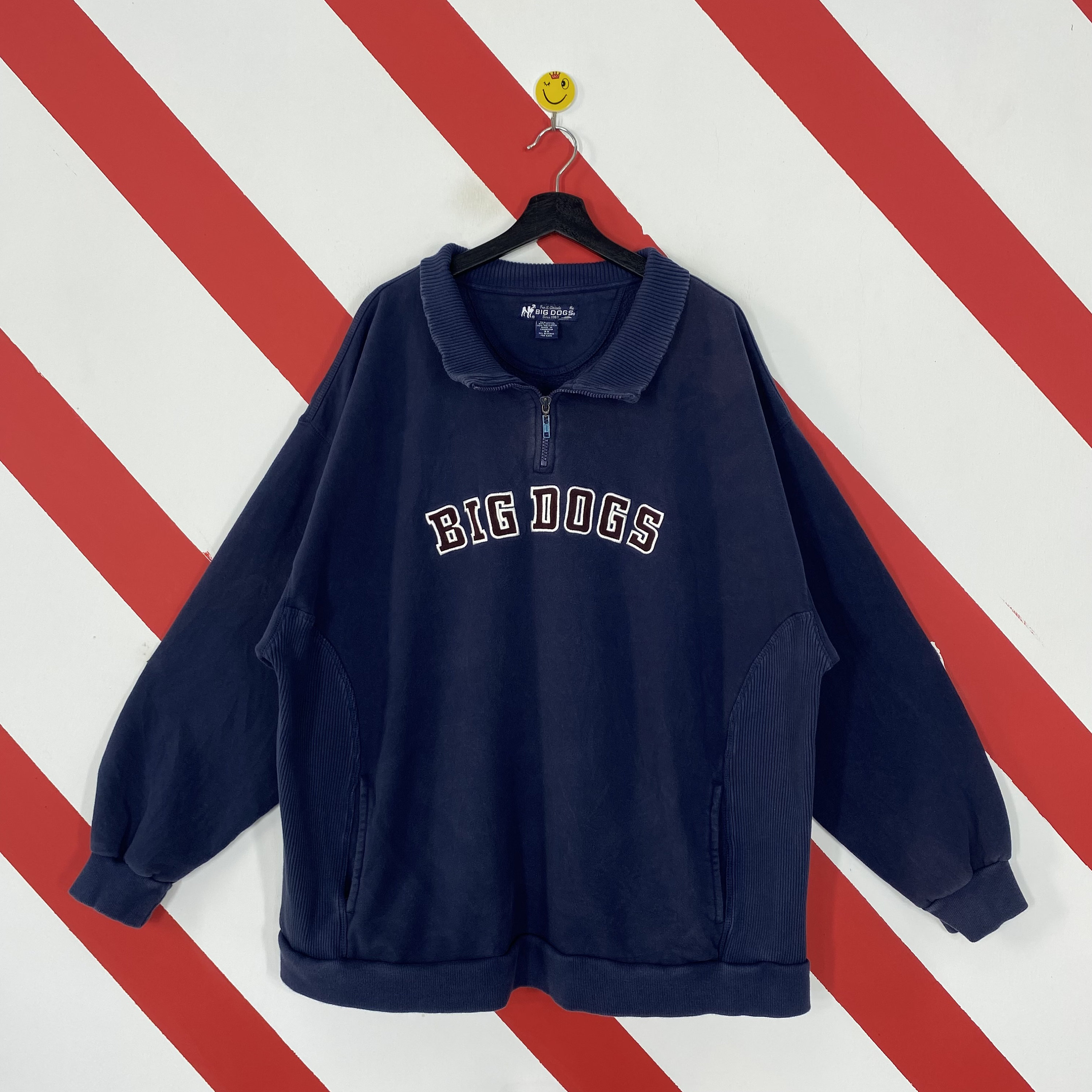 Vintage 90s Big Dogs Sweatshirt Big Dogs Crewneck Big Dogs Sweater Pullover Surfing Sportswear Big Dogs Embroidered Logo Blue Xxxlarge Etsy Australia