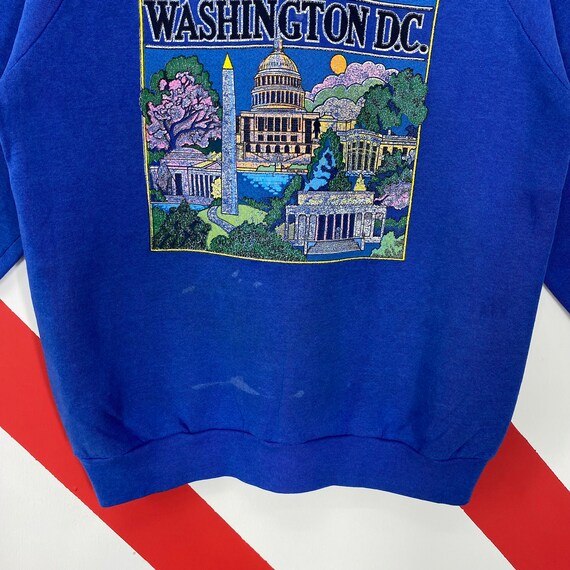 Vintage 90s United State Of America Sweatshirt Wa… - image 3