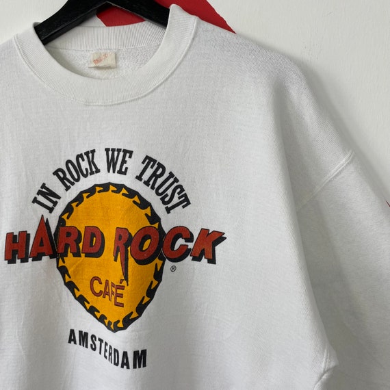 Vintage 90s Hard Rock Cafe Sweatshirt Hard Rock Cafe Crewneck