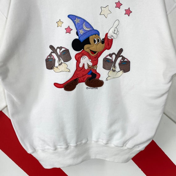 Vintage 90s Mickey Mouse Sweatshirt Minnie Mouse … - image 4