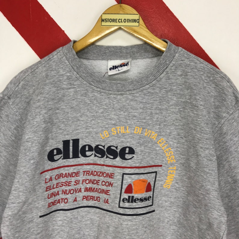 Vintage 90s Ellesse Sweatshirt Ellesse Crewneck Ellesse | Etsy