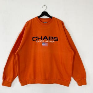 Vintage Chaps Ralph Lauren Sweatshirt Chaps Ralph Lauren Crewneck Ralph Lauren Sweater Pullover Chaps Ralph Lauren Embroidered Logo XLarge