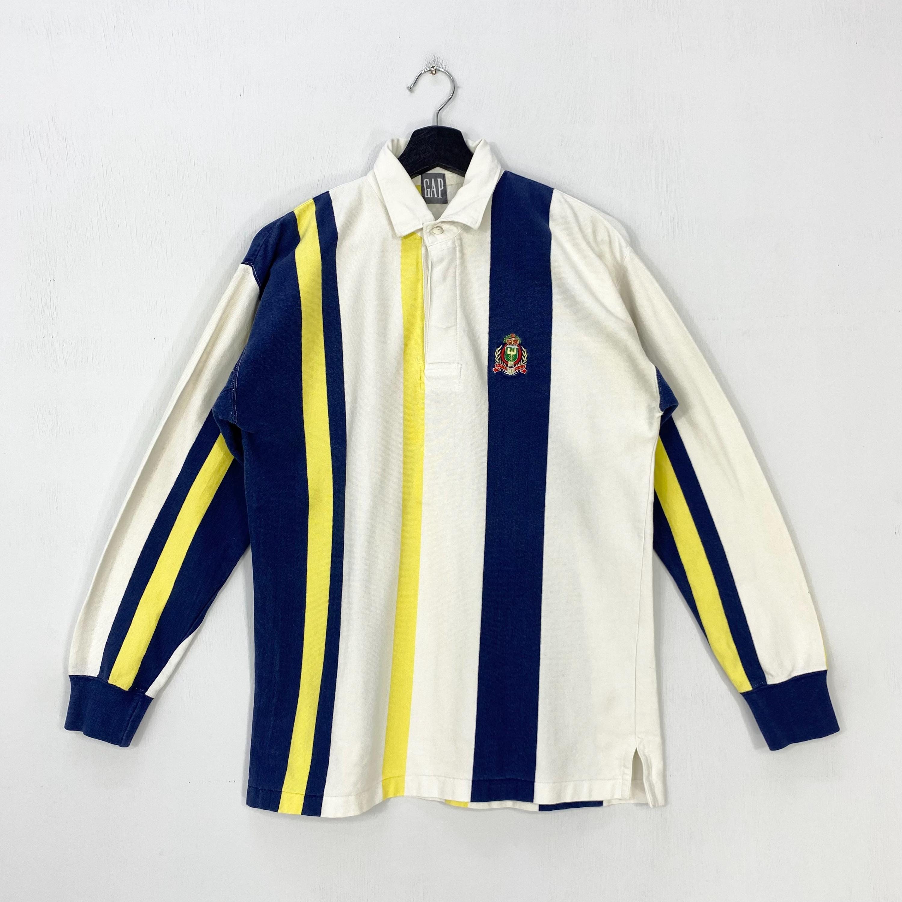 old gap boarder long sleeve 90s Gap Stripes Tees - Etsy