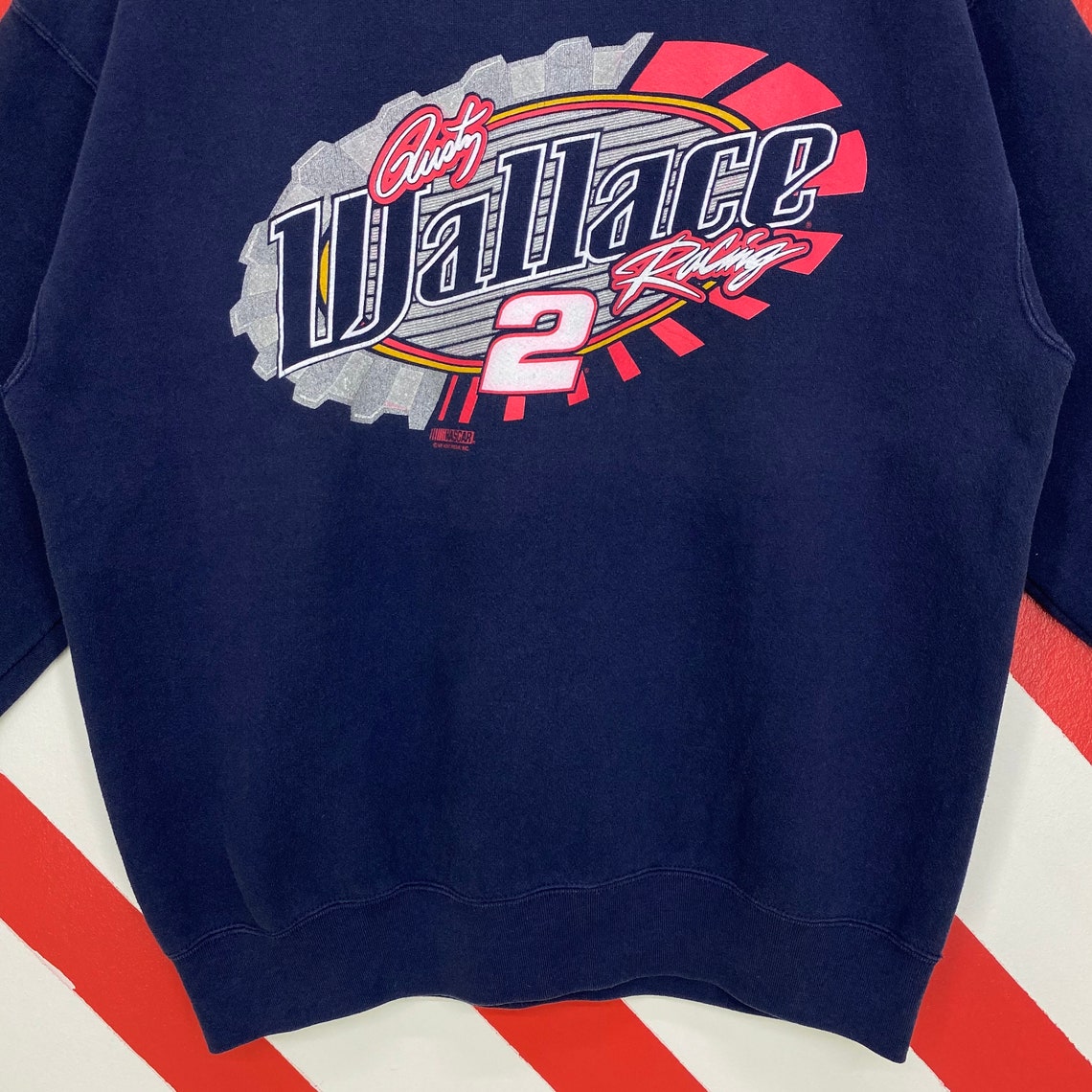 Vintage 90s Rusty Wallace Nascar Sweatshirt Nascar Crewneck | Etsy