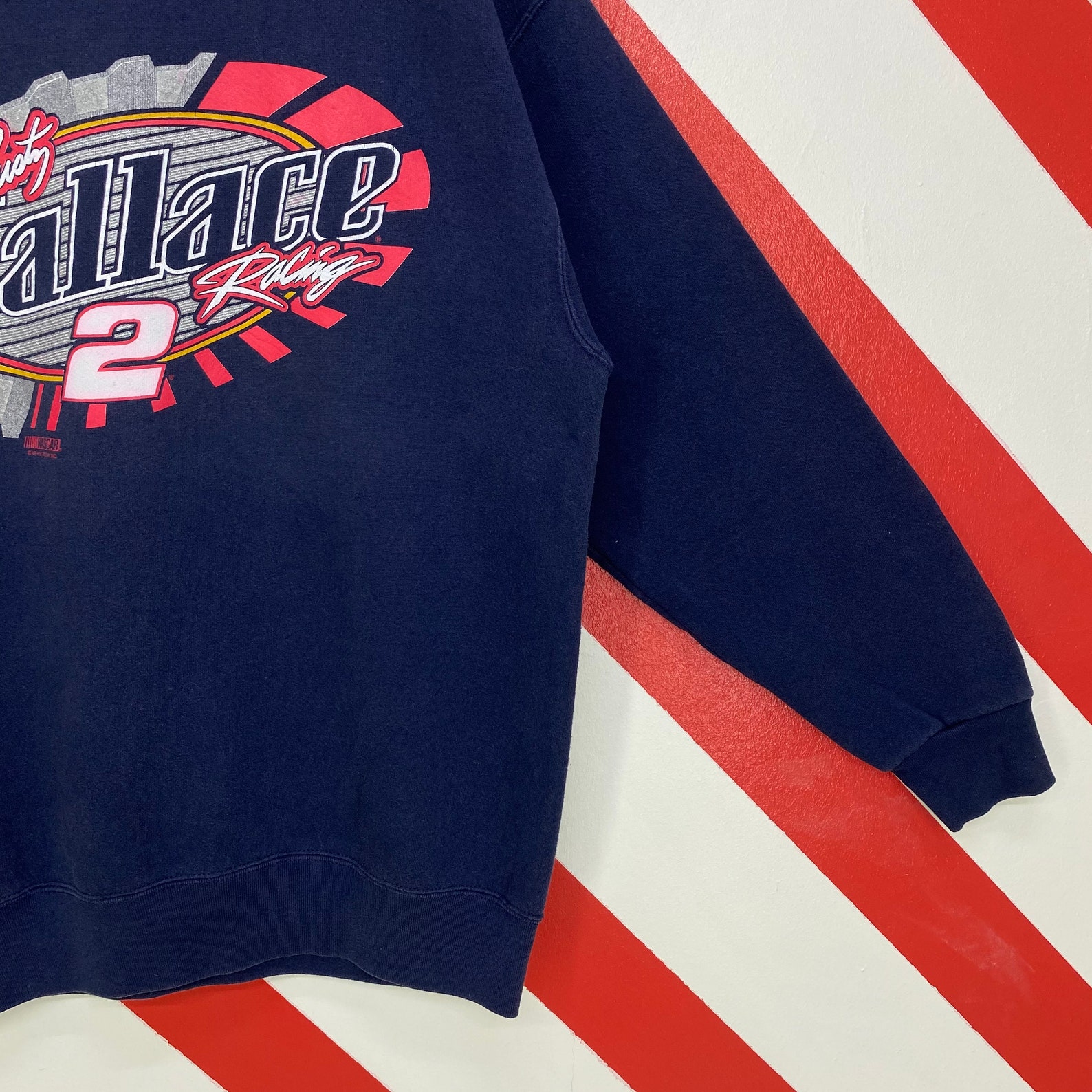 vintage rusty wallace nascar sweatshirt