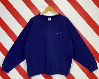 nike rare 90s embroidered sweatshirt