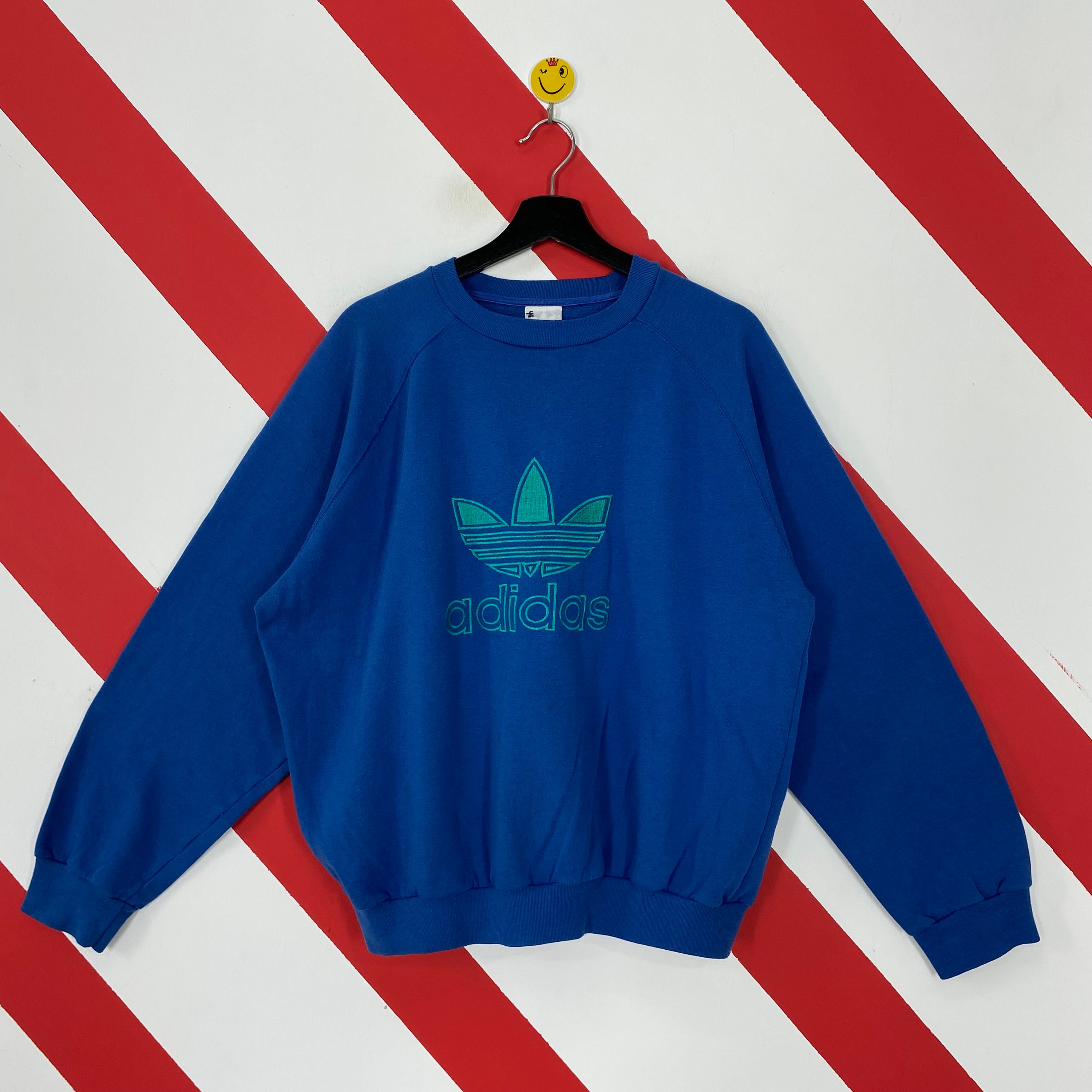 Dodelijk handelaar Kietelen Vintage 90s Adidas Sweatshirt Adidas Crewneck Adidas Sweater - Etsy