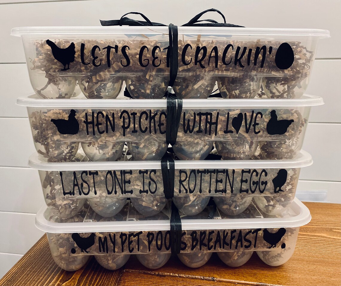 Personalized Egg Carton Etsy