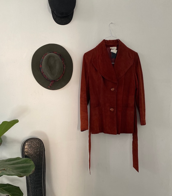 Suede Vintage Jacket - image 1