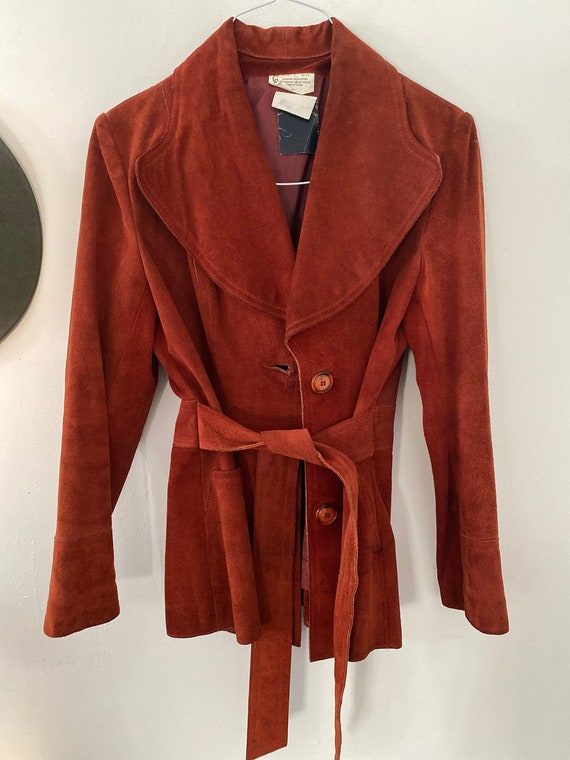 Suede Vintage Jacket - image 3