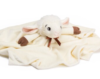 sheep baby comforter