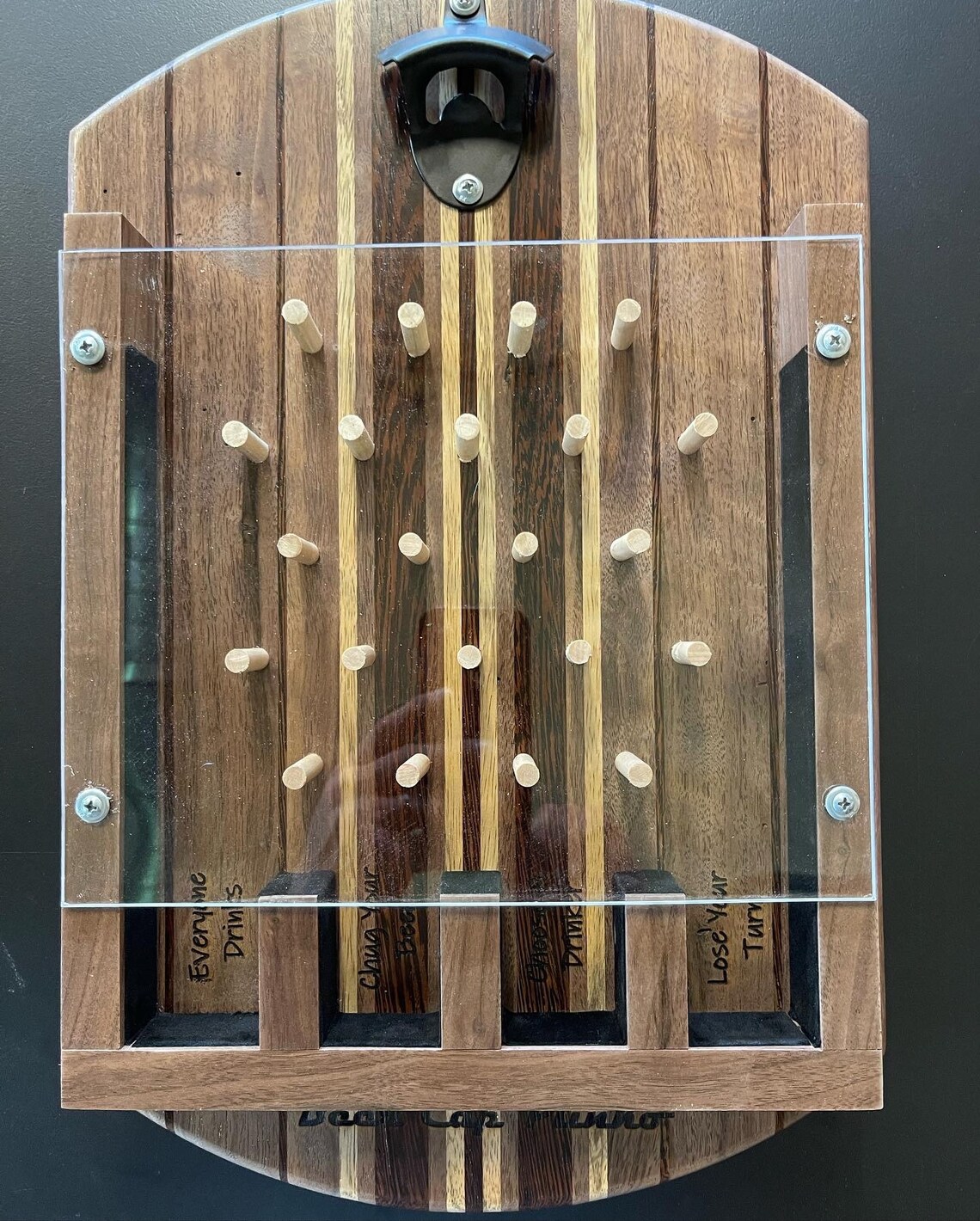Beer Cap Plinko Etsy