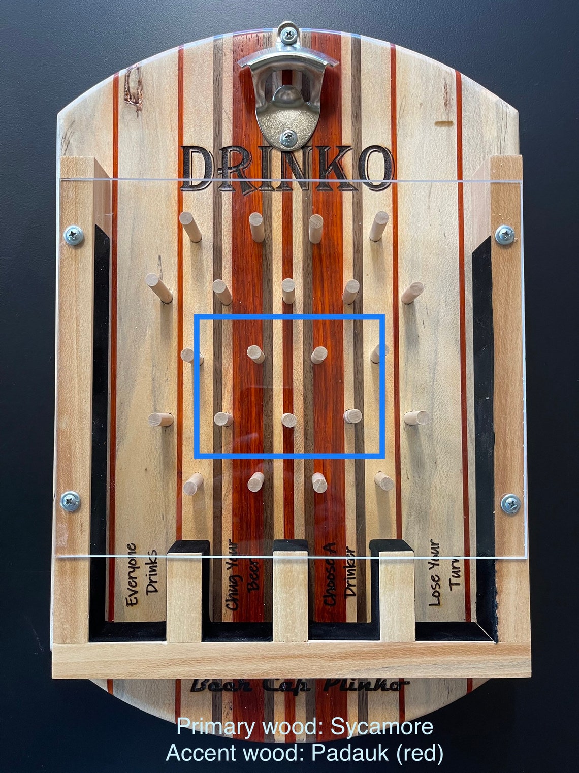 Beer Cap Plinko Etsy