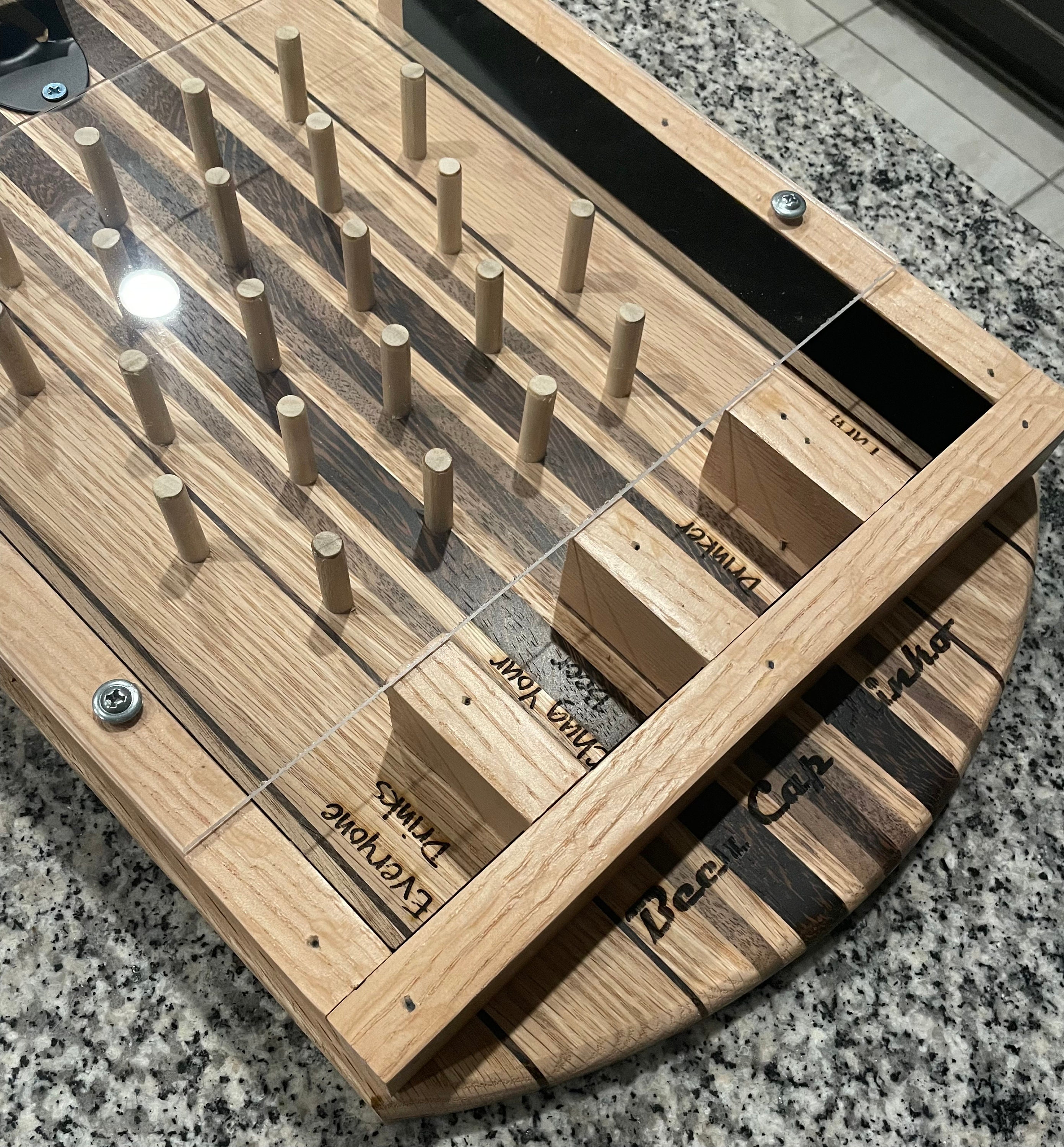 Beer Cap Plinko Etsy