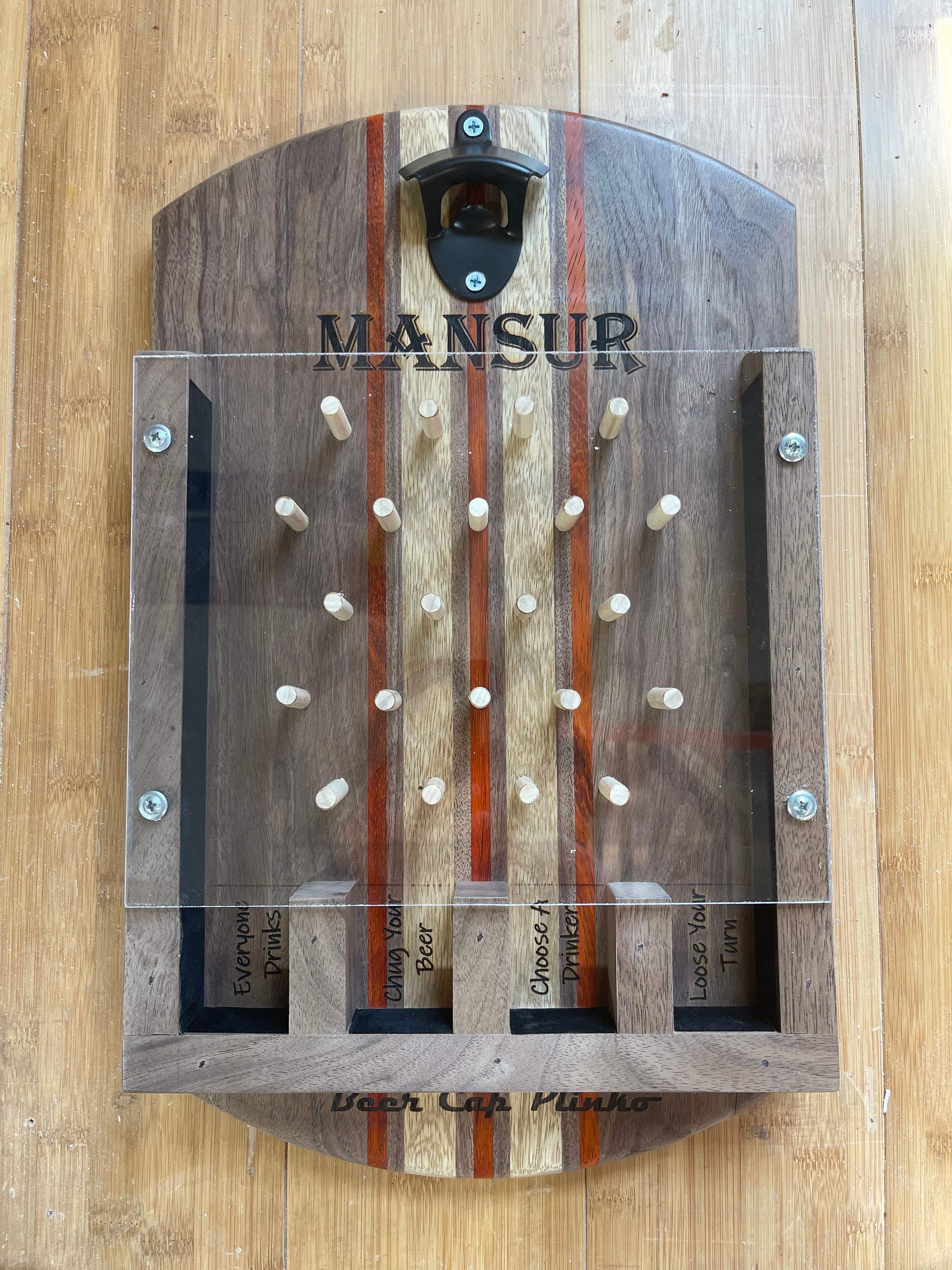 Beer Cap Plinko Etsy