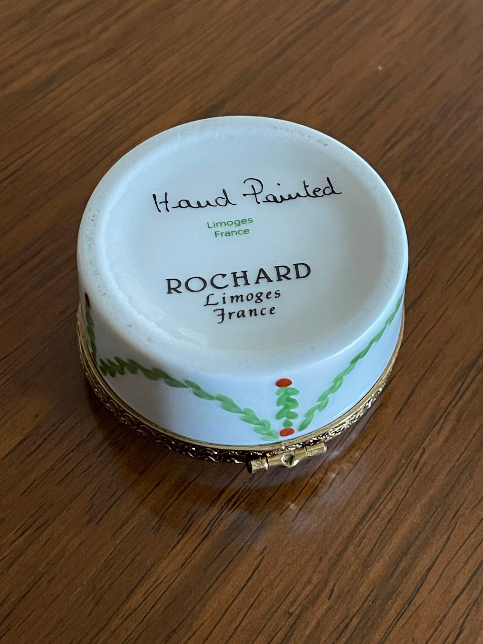 Limoges Porcelain Snowman Box Limoges Trinket Box Etsy