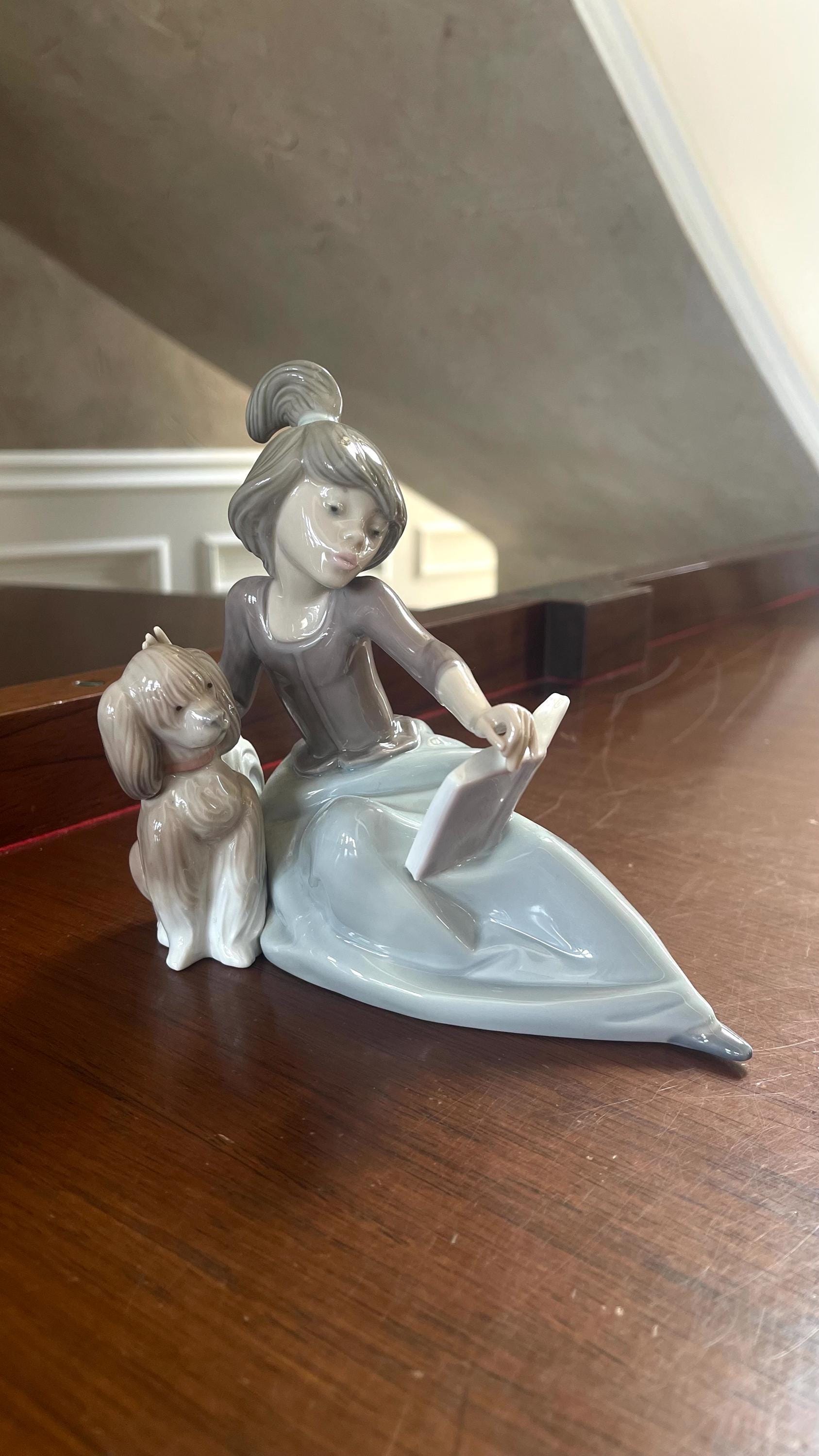 Lladro “A Lesson Shared” 5475 Porcelain Figurine - Etsy