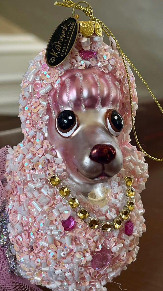 Katherine's Collection French Poodle Christmas Ornament - Etsy