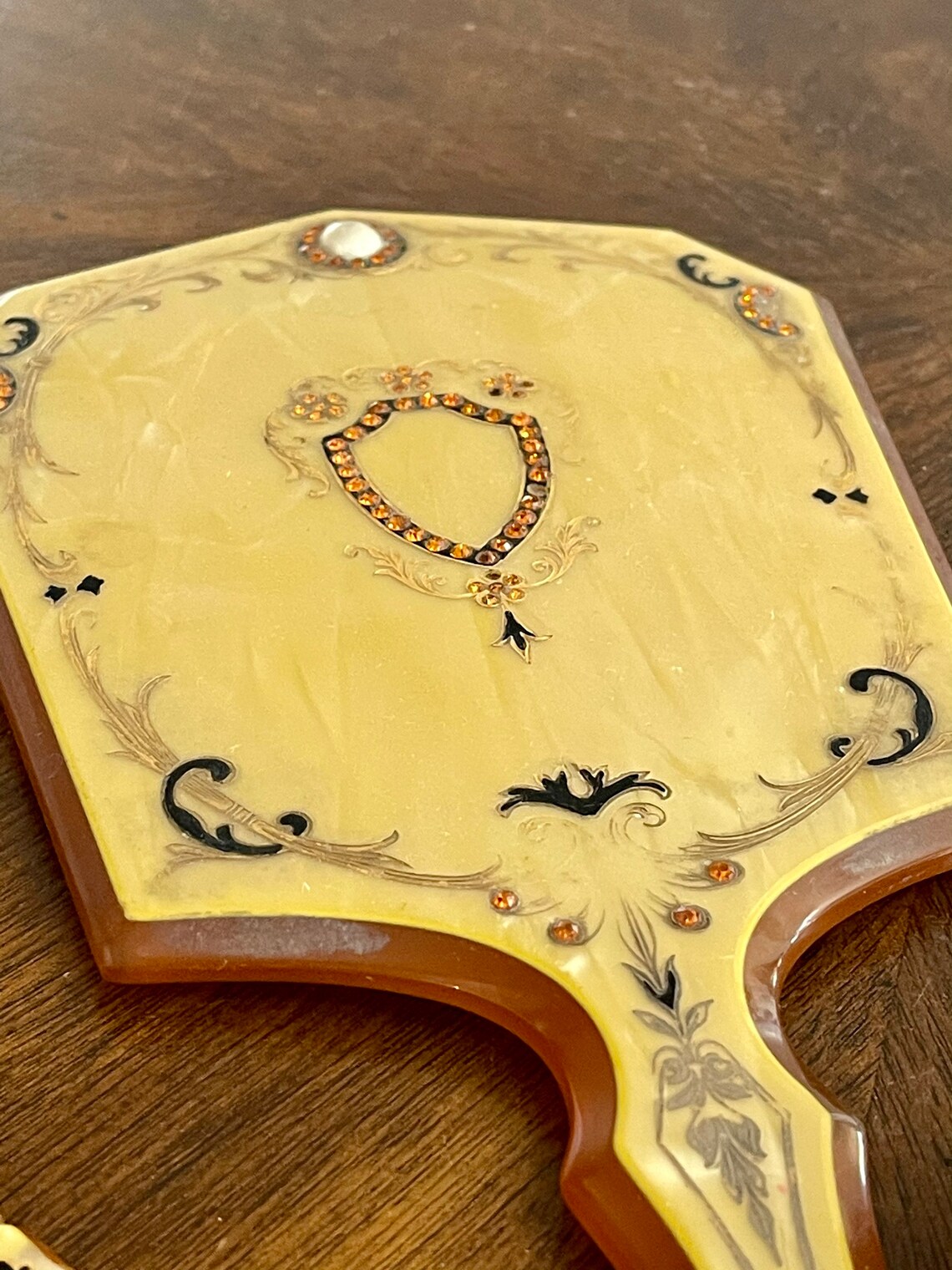 Five Piece Vanity Set Etsy