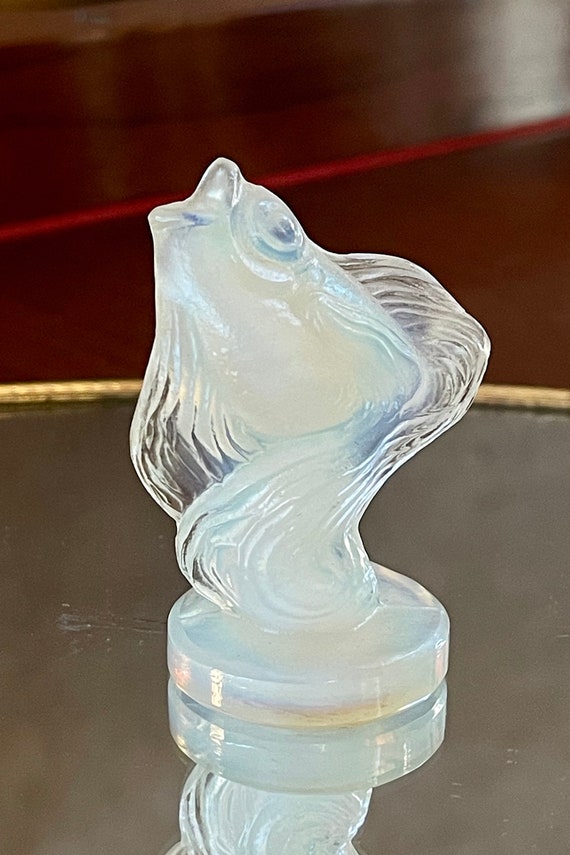 Sabino オパールセント　アンティーク　フランス　サビーノ　魚 Sabino Art Glass France Opalescent Fish - Etsy