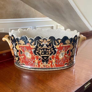 Porcelain Cachepot Planter