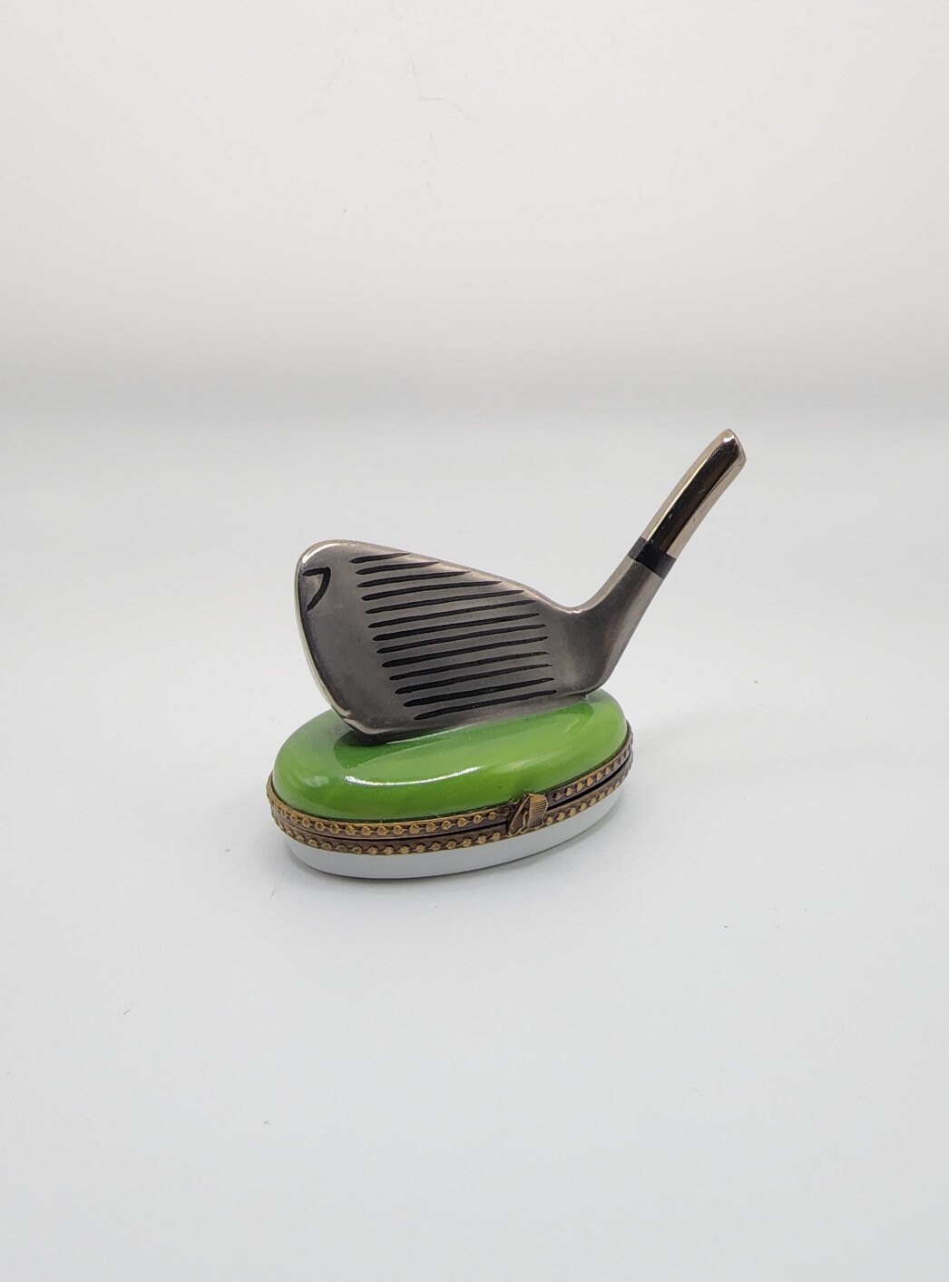 Limoges Porcelain Golf Box Limoges Trinket Box Collectible Etsy