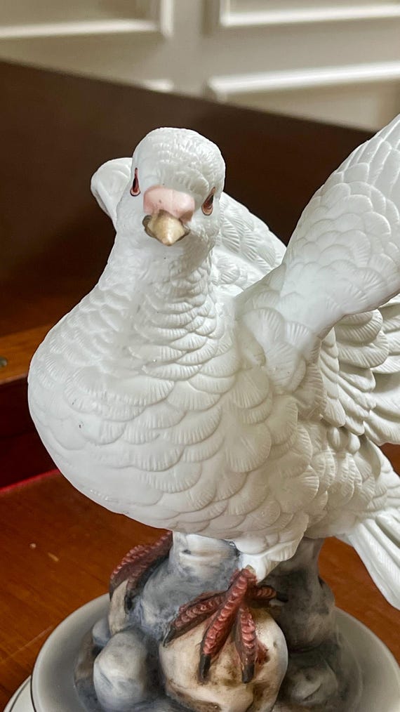 Andrea by Sadek White Dove Figurine Made in Japan - Etsy