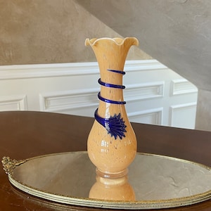 Murano Glass Mid Century Vase