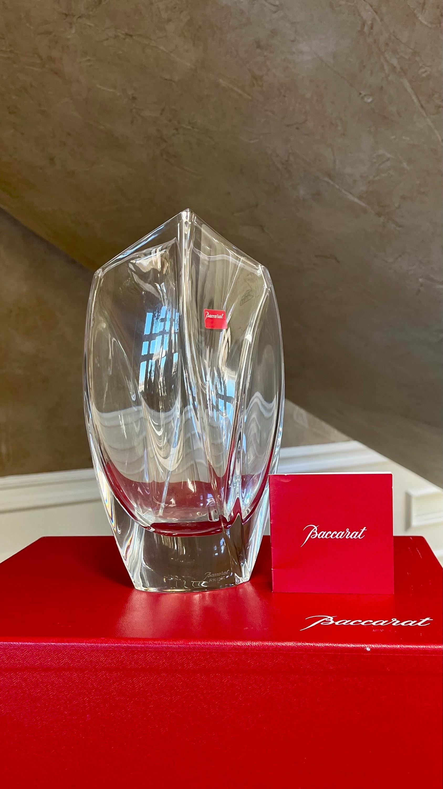 Baccarat crystal vase - Etsy 日本