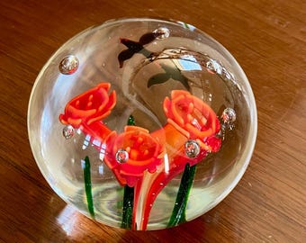 ペーパーウェイト！ ガラスアート グラスアート ペーパーウェイト コーラル – 文化堂 │ Pentonote