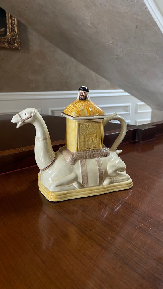Vintage Tony Wood Staffordshire England Camel Teapot - Etsy