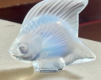 Lalique Crystal Fish; Lalique Aquarium Fish; Lalique Angel Fish - Etsy