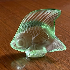 Kristallfisch; Lalique Aquarienfische; Lalique-Kaiserfisch