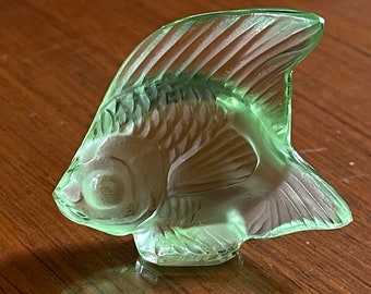 RESERVED for Salvatore Only! Rare Lalique Crystal Fish! Rare