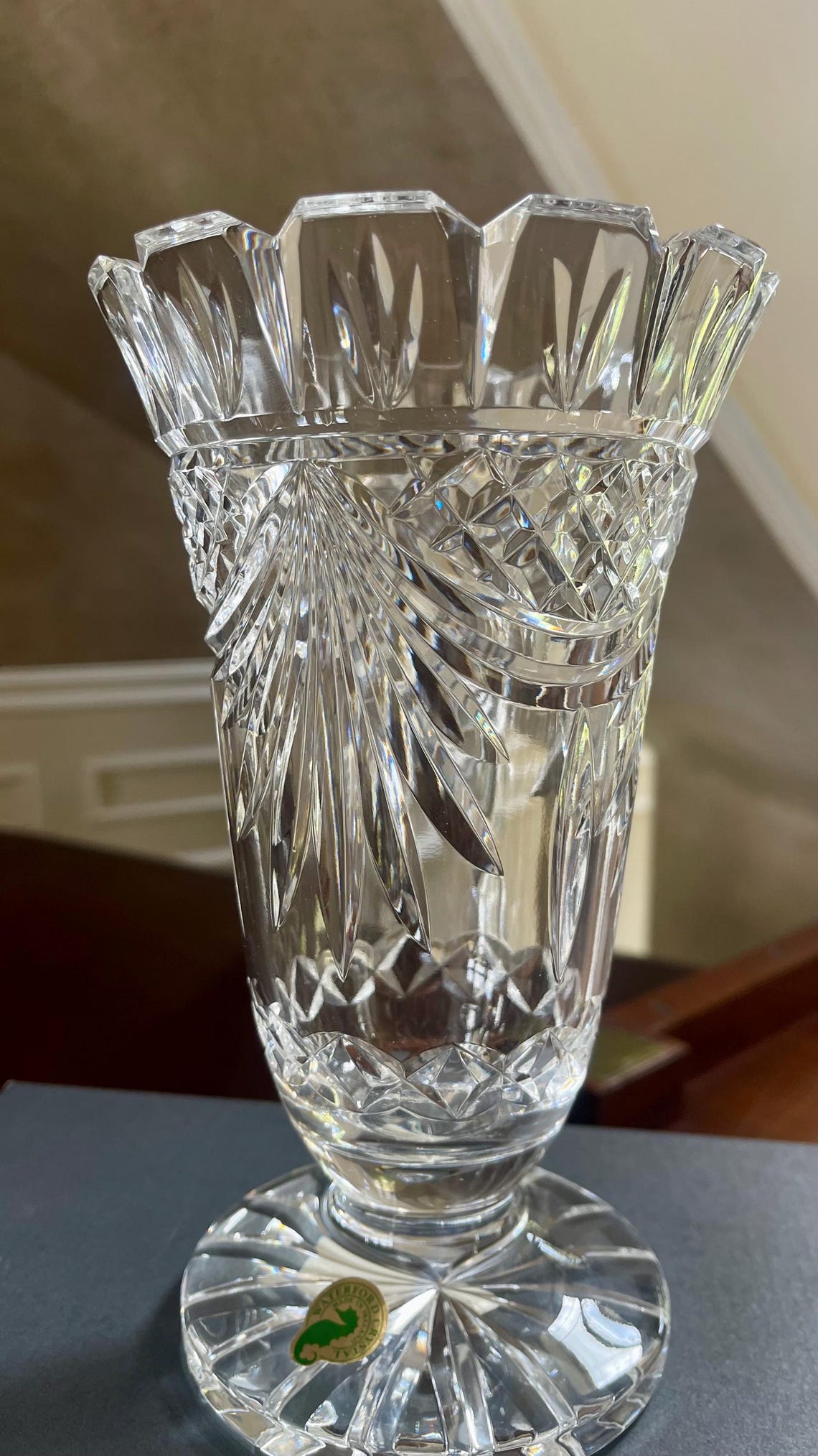 Waterford Crystal Penrose Vase Waterford Society 1995 Mint Condition in ...