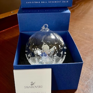 Swarovski Ornament 2020 - Etsy