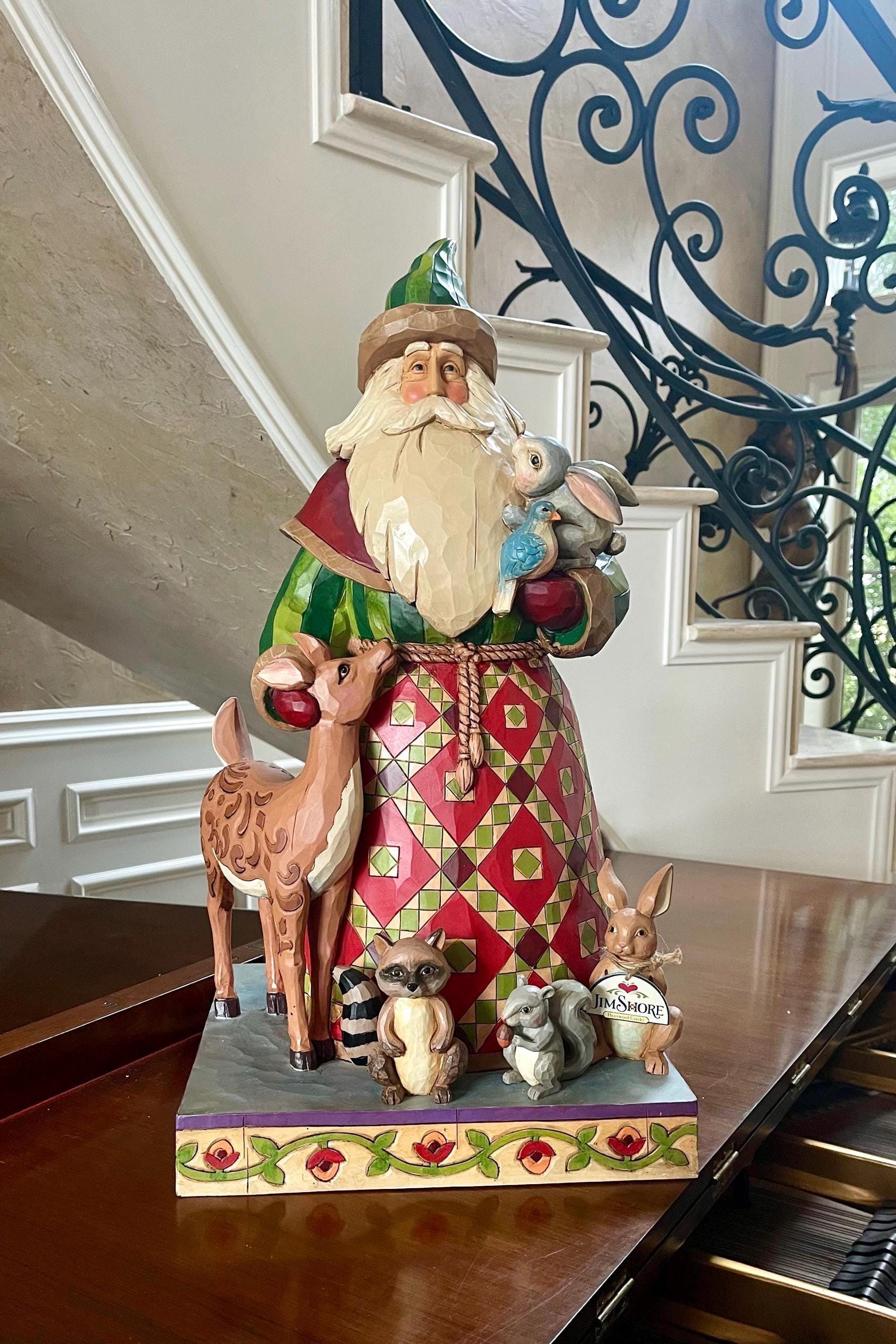 新品未使用　ジムショア　jimshore オブジェ　サンタクロース 新品未使用ジムショアjimshore オブジェサンタクロース