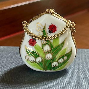 200個限定No.77 22カラット☆リモージュボックス Rochard