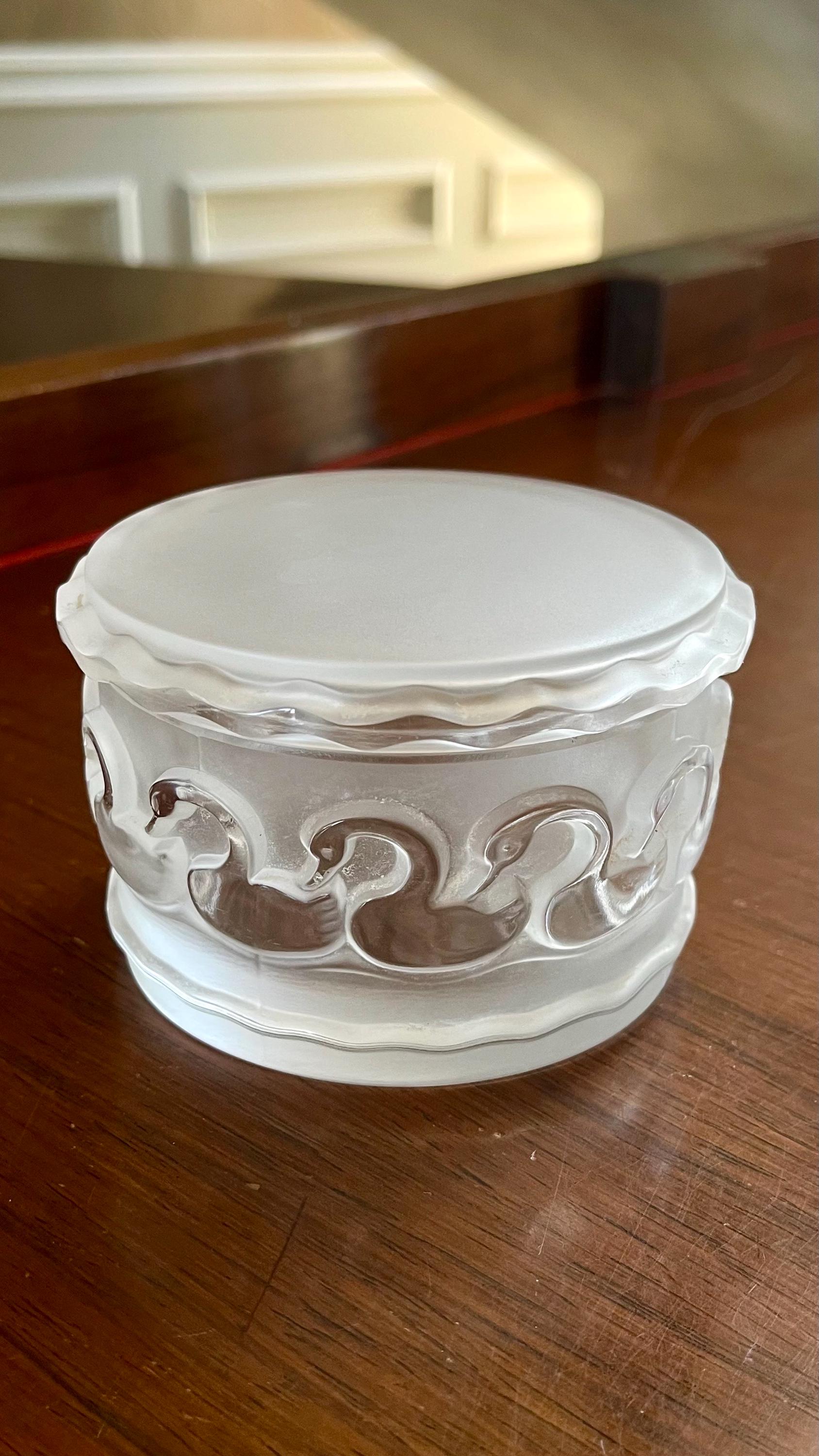Lalique powder box - Etsy 日本