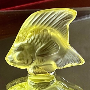 Kristallfisch; Lalique Aquarienfische; Lalique-Kaiserfisch