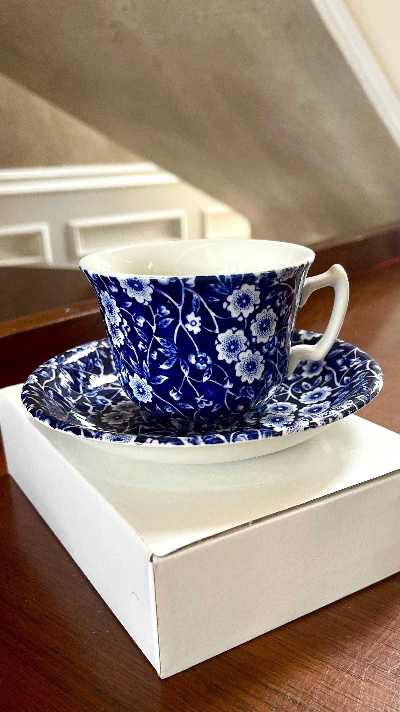 Burleigh blue calico - Etsy 日本