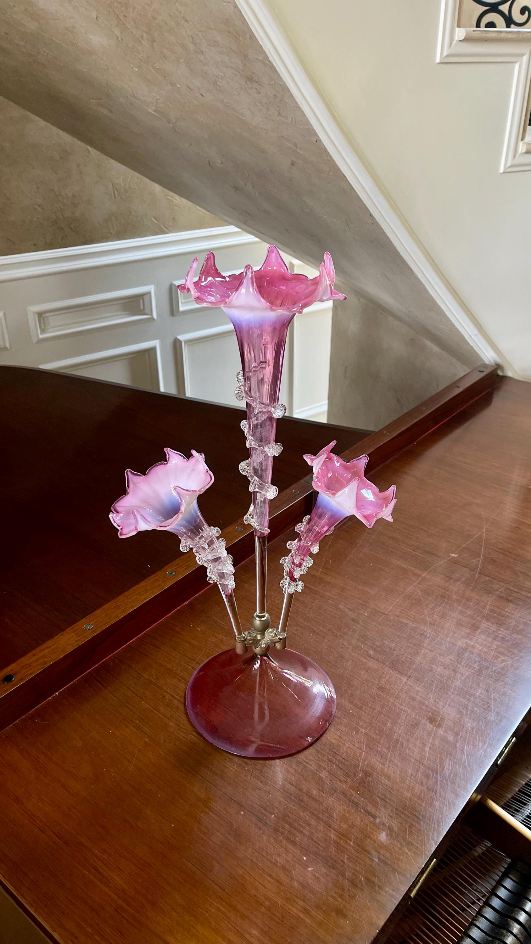 Antique Epergne Glass - Etsy