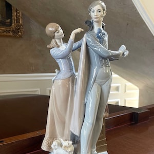 Lladro Ready To Go #4996 Porcelain Figurine Issued 1978 Retired 1981