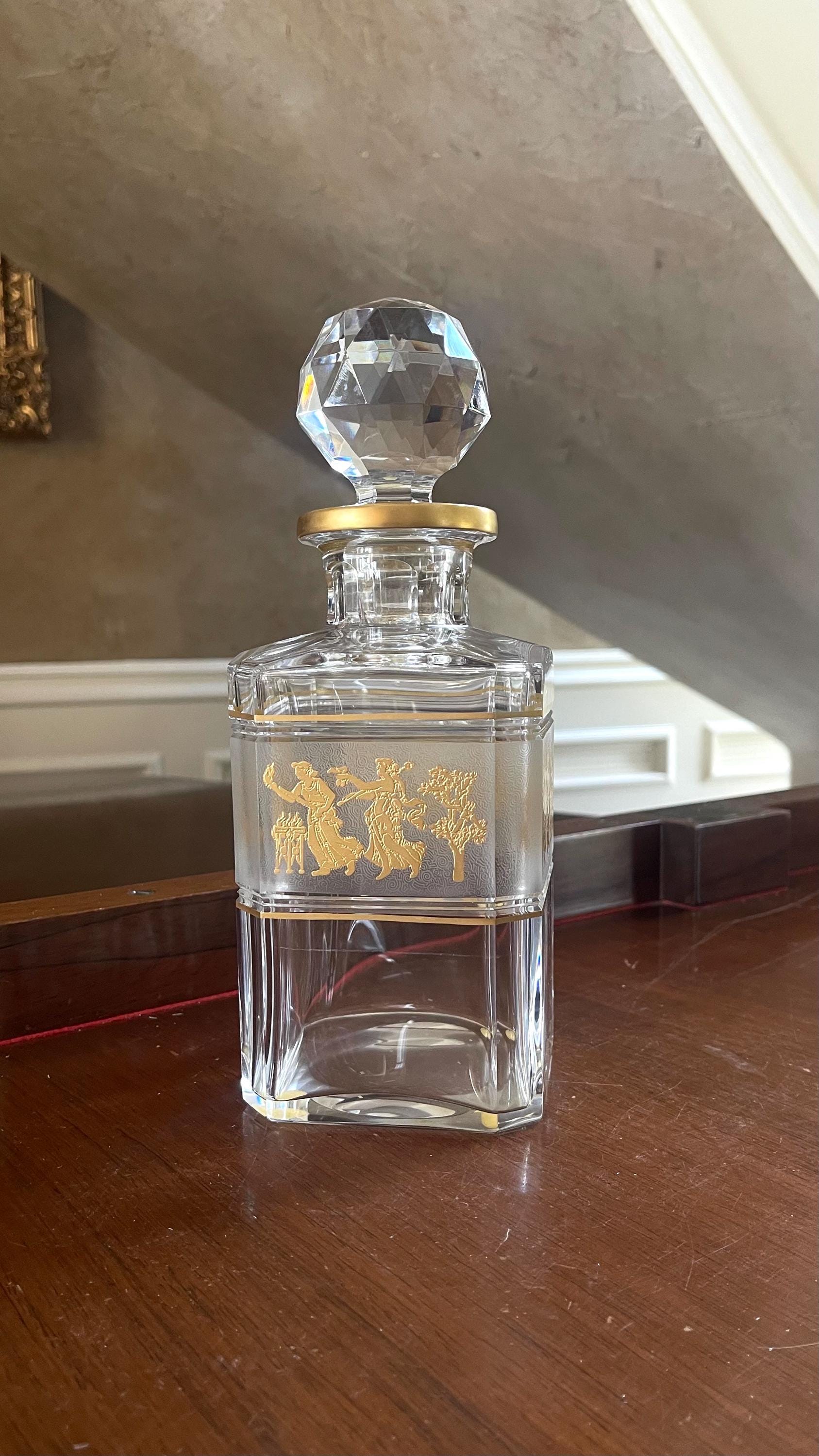 Val Saint Lambert Decanter - Etsy