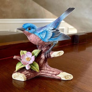 Andrea by Sadek Blue Bird Figurine Made in Japan