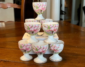 18 Piece Royal Albert Blossom Time Dessert Set With Large Teapot
