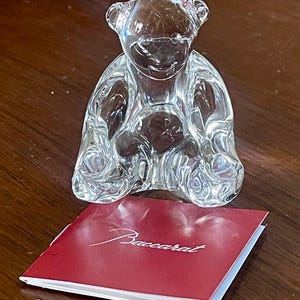 Baccarat Bear - Etsy
