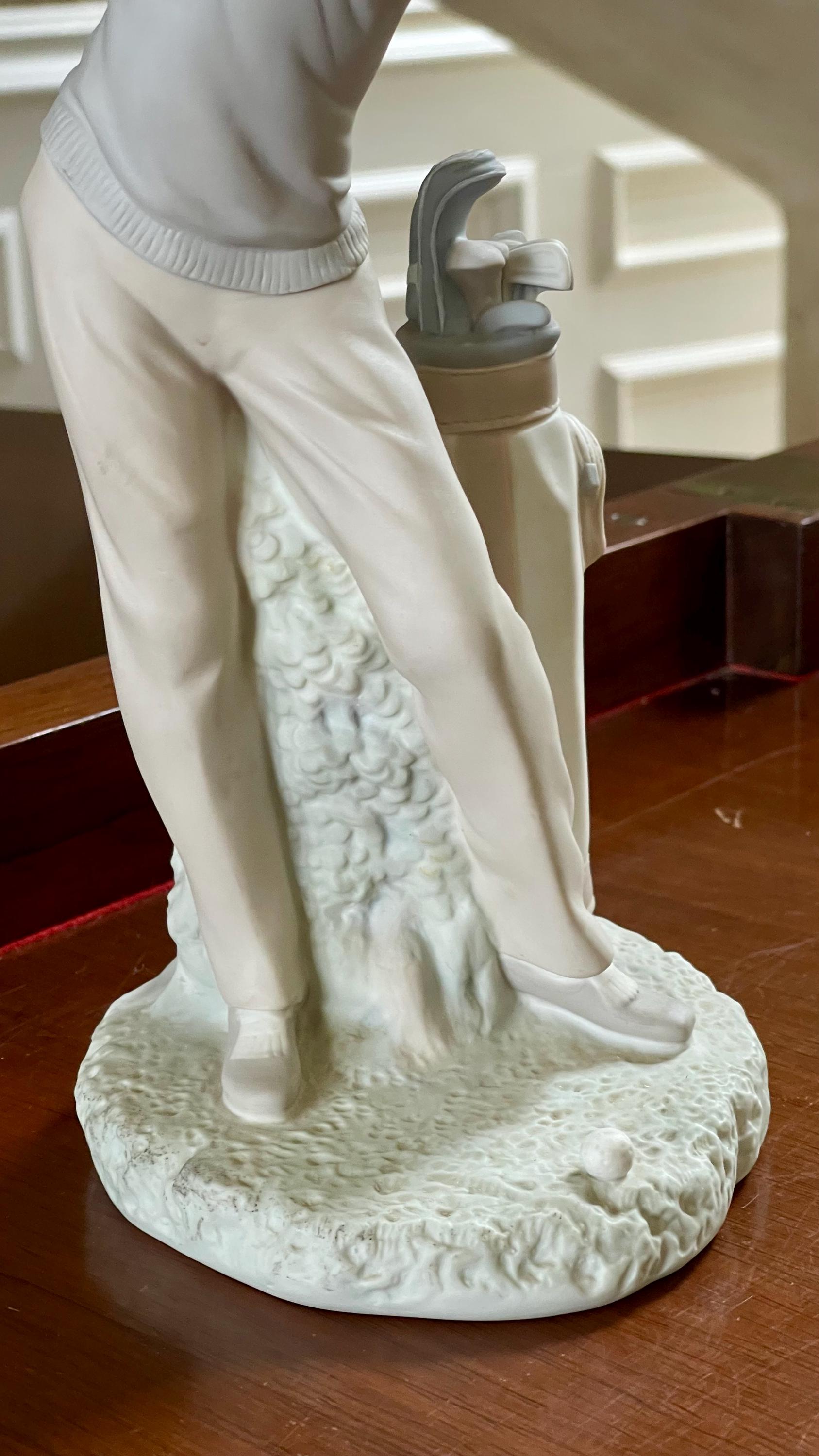 Lladro Golffer 4824 Porcelain Figurine Matte Finish - Etsy