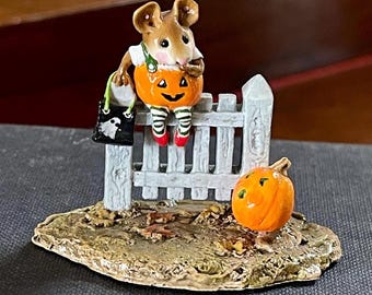 Wee Forest Folk M-337 Yule Log (white Birch), Miniature